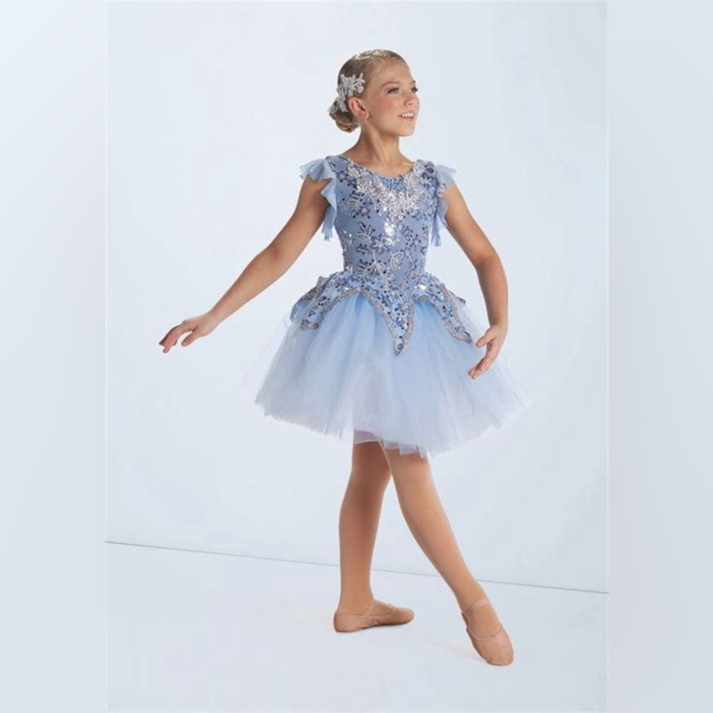 Weissman “Snowflake Ballet” Kids Dance Costume Halloween Ballerina Dress Up